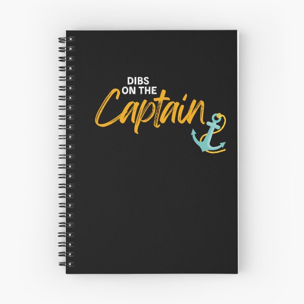 Item preview, Dibs On The Captain Funny Captain Wife Retro Boating Boat  designed and sold by ArtFromBeyond.