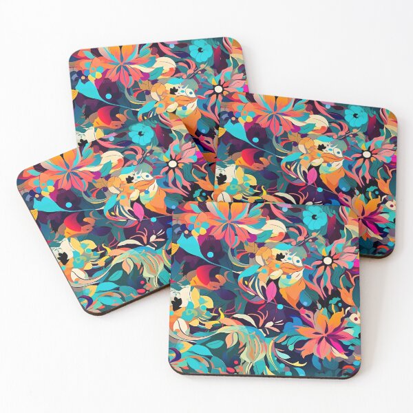 Item preview, Abstract Floral Fusion designed and sold by Windy-market.