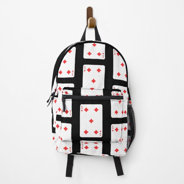 Item preview, 5 of diamonds, deck of cards, card game designed and sold by Numbers-Art.