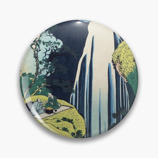 Item preview, The Amida Falls at Kisokaido Road by Katsushika Hokusai designed and sold by Takeda-art.