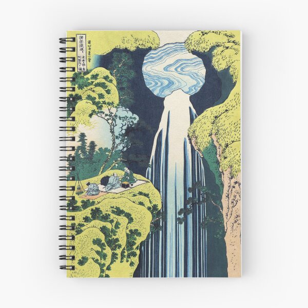 Item preview, The Amida Falls at Kisokaido Road by Katsushika Hokusai designed and sold by Takeda-art.
