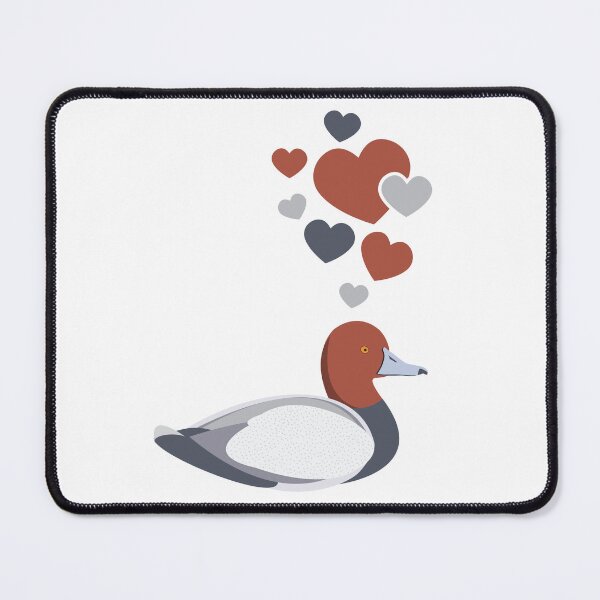 Item preview, Cute Canvasback Duck With Hearts designed and sold by eternallygifted.