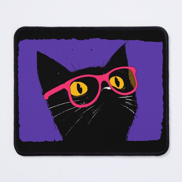 Item preview, Hipster cat designed and sold by clingcling.