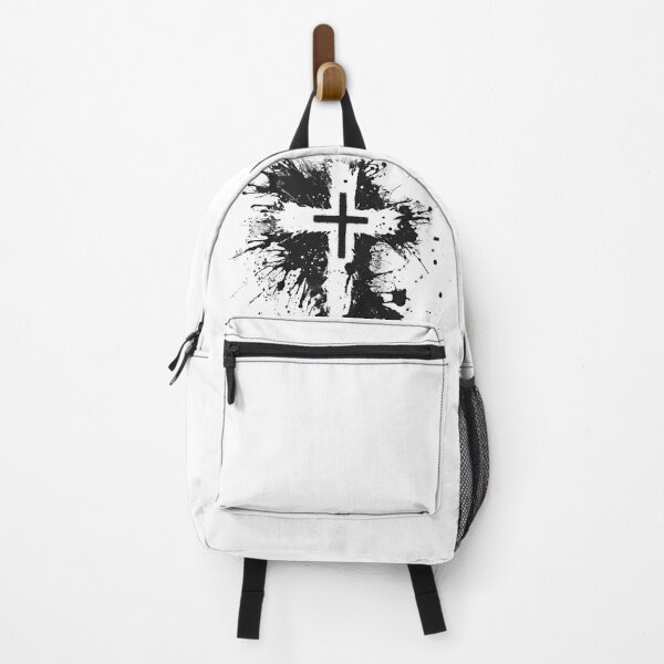 Item preview, Trendy Paint Splatter Christian Cross Design designed and sold by LionGear.