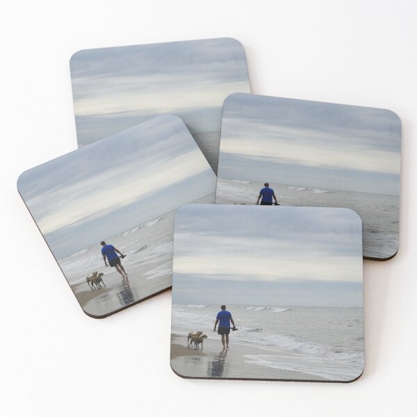 Item preview, Man walking on sea Shore designed and sold by corichard.