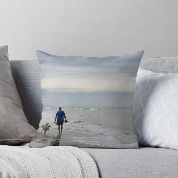 Item preview, Man walking on sea Shore designed and sold by corichard.
