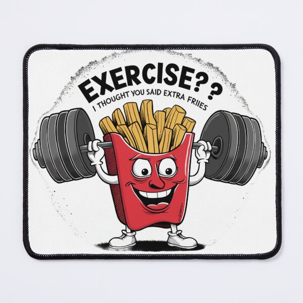 Item preview, Exercise I thought you said extra fries designed and sold by The People’s Punchline.