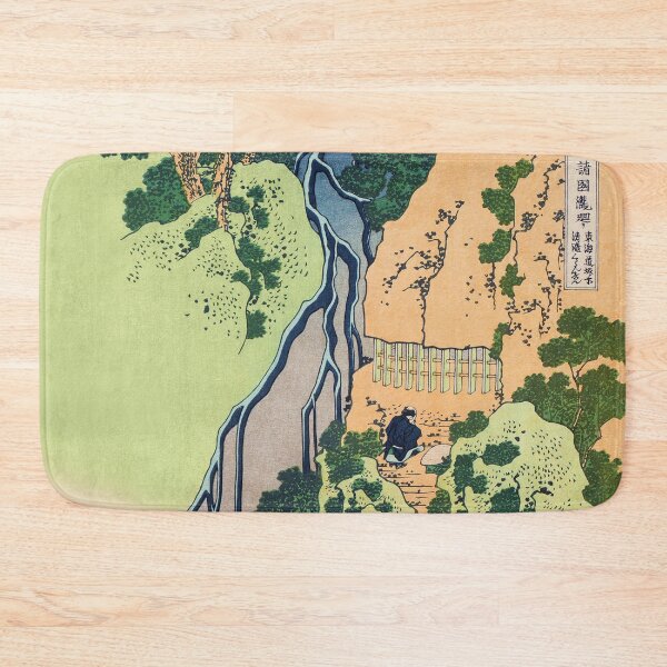 Item preview, Kiyotaki Kannon Waterfall at Sakanoshita by Katsushika Hokusai designed and sold by Takeda-art.