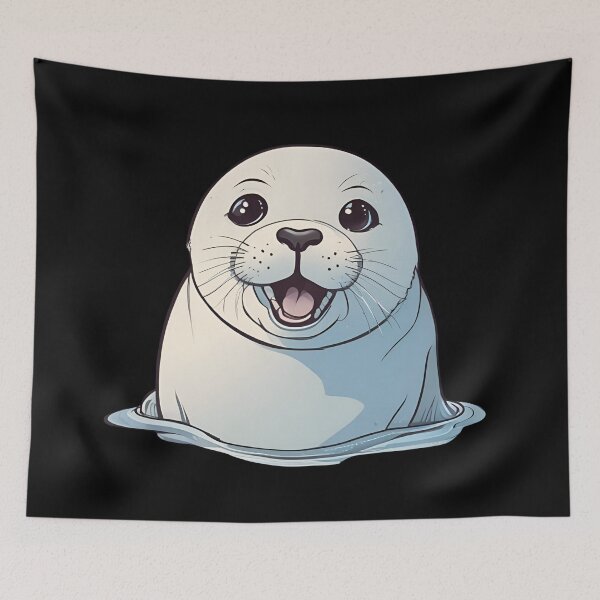 Item preview, Cute Seal designed and sold by pUNKnown.