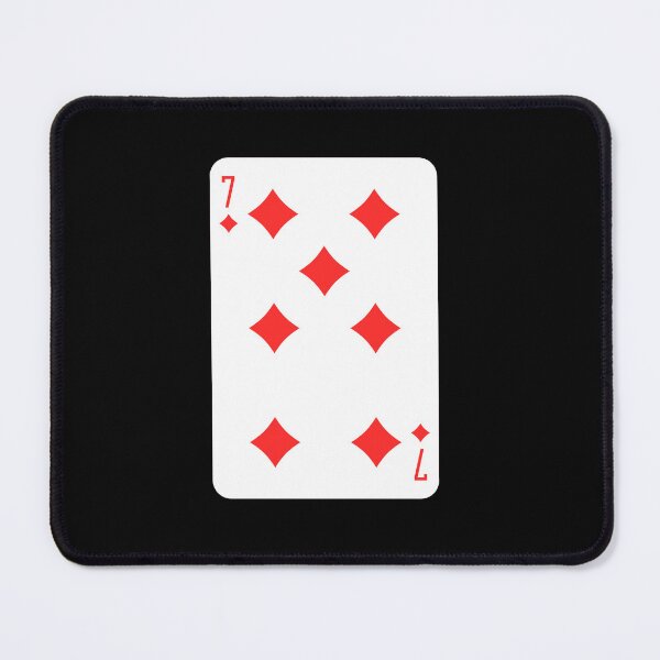 Item preview, 7 of diamonds, deck of cards, card game designed and sold by Numbers-Art.