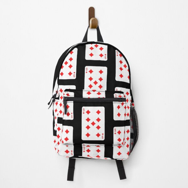 Item preview, 9 of diamonds, deck of cards, card game designed and sold by Numbers-Art.