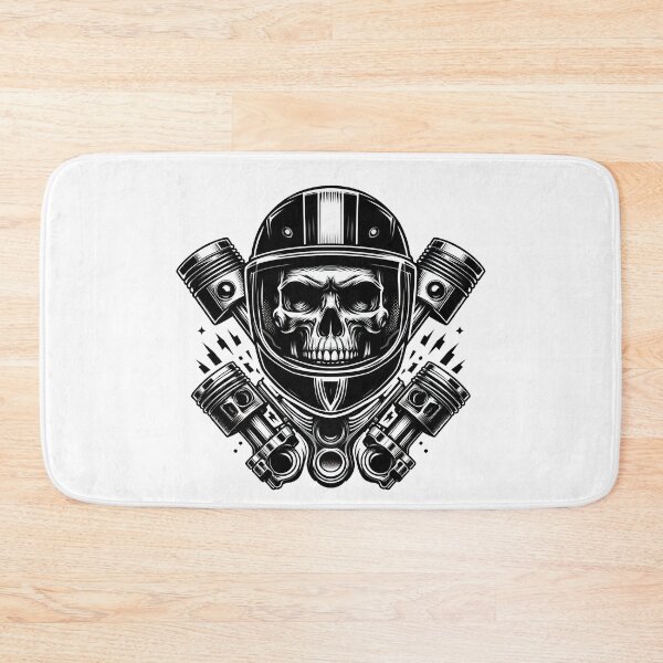 Item preview, SKULL DARK HELMET MOTORCYCLE BEARD BYKER RACING CAR NASCAR MOTO GP CHOPPER #ogirdor designed and sold by ogirdorgraphics.