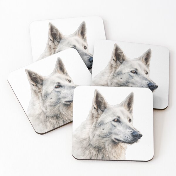 Item preview, Watercolor American White Shepherd  designed and sold by TheAnimalZ00.