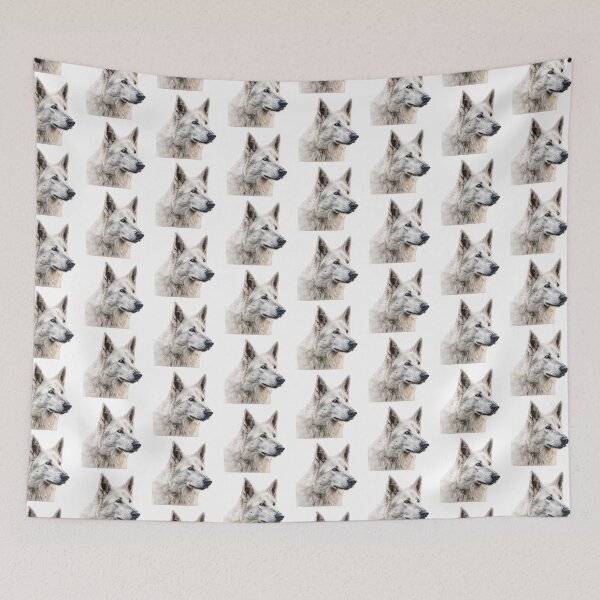 Item preview, Watercolor American White Shepherd  designed and sold by TheAnimalZ00.