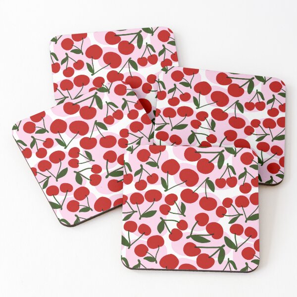 Item preview, Sweet cherries pattern designed and sold by cherry-tomato.