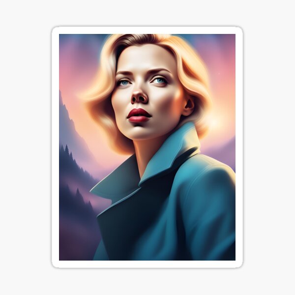 Artikel-Vorschau von Scarlett Johansson, designt und verkauft von SHOCAMPOS.