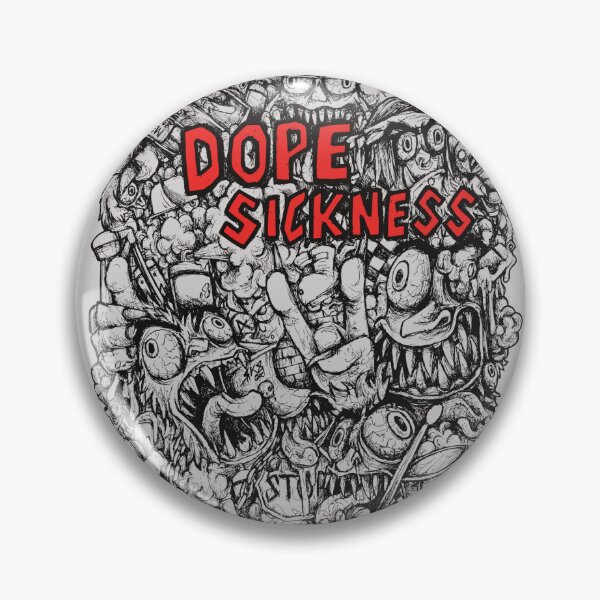 Item preview, Dope Sickness Doodle Collage designed and sold by KritterCrew.