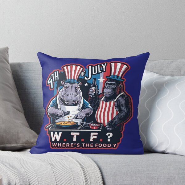 Item preview, 4TH OF JULY W.T.F. WHERES THE FOOD ? designed and sold by debeteez.