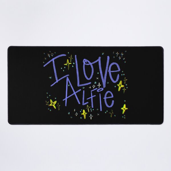 Item preview, I LOVE ALFIE NAME PURP designed and sold by GIVENGRACE.ART.