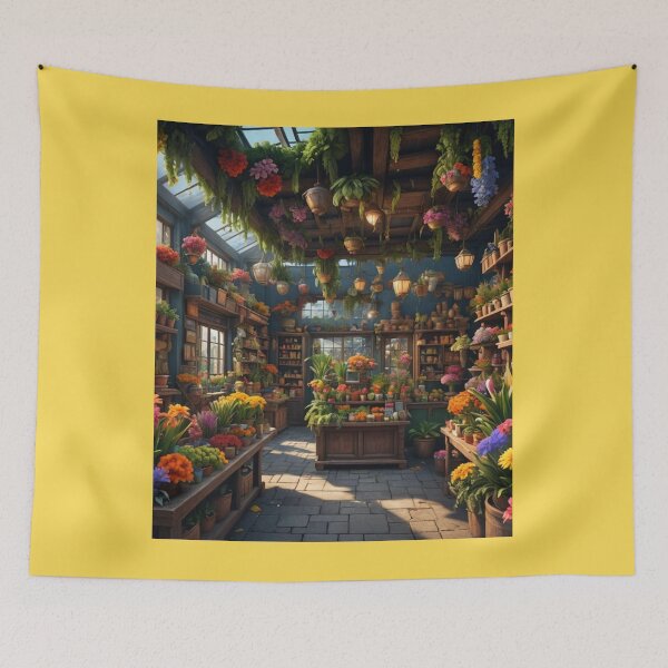 Item preview, Jamaican flower shop designed and sold by seahorse crossing.