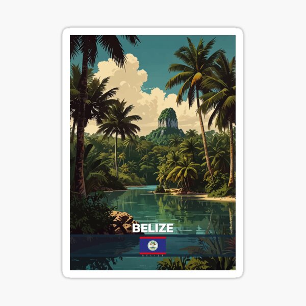 Item preview, Belize Travel  designed and sold by Thistle-TShop.