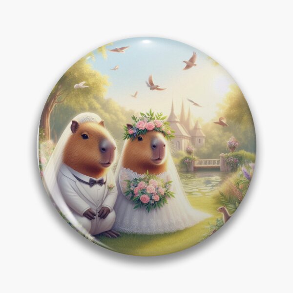 Item preview, Capybara's wedding2-6 designed and sold by Capybara Art Lover.