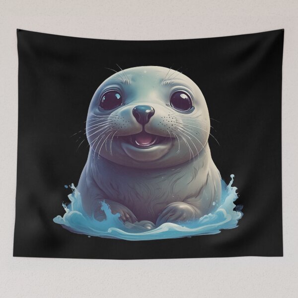 Item preview, Cute Seal designed and sold by pUNKnown.