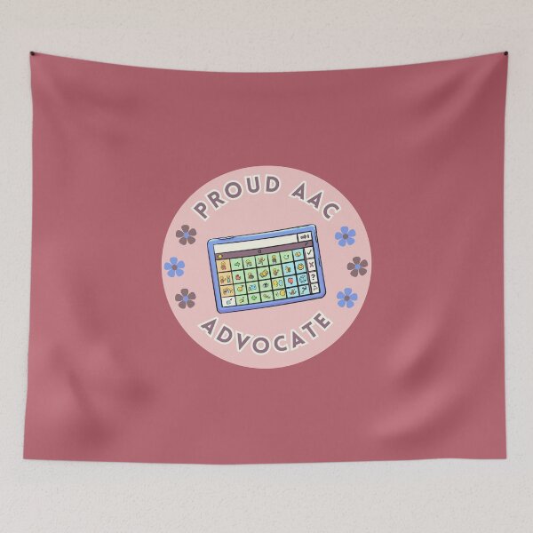 Item preview, stickers, AAC Advocate - SLP, SPED, OT, PT designed and sold by slpallday.