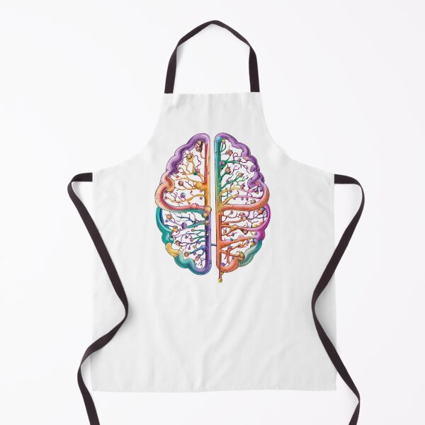 Item preview,  Abstract Neural Pathways Art - Colorful Brain Illustration designed and sold by WatermelonPink.