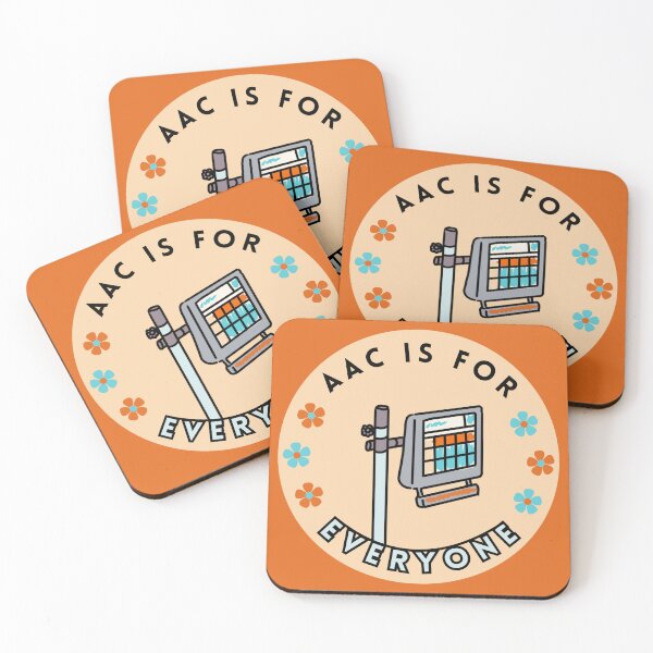 Item preview, stickers, AAC Advocate - SLP, SPED, OT, PT designed and sold by slpallday.