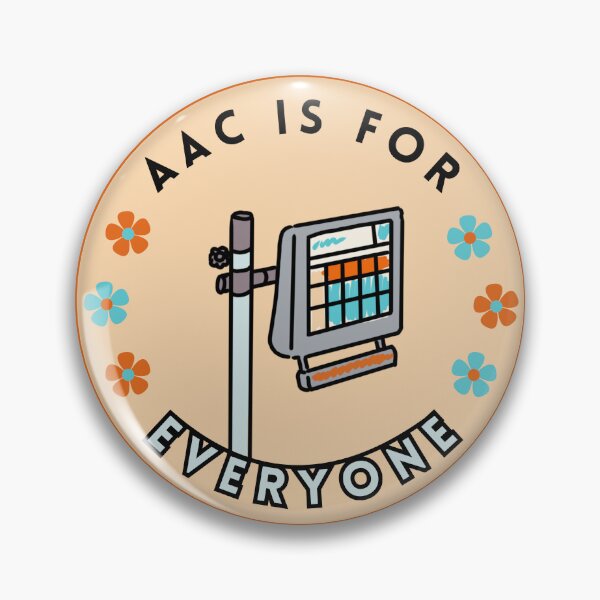 Item preview, stickers, AAC Advocate - SLP, SPED, OT, PT designed and sold by slpallday.