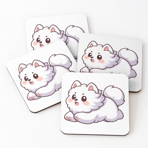 Item preview, Chibi Samoyed Running designed and sold by City0fDreams.