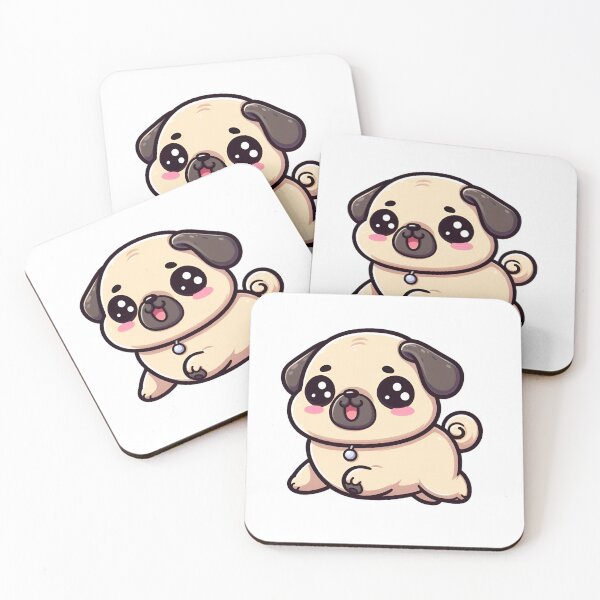 Item preview, Chibi Pug Running designed and sold by City0fDreams.