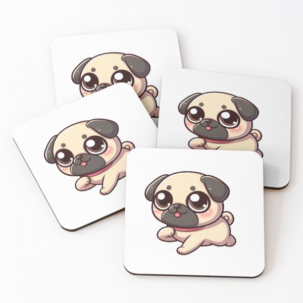Item preview, Chibi Pug Running designed and sold by City0fDreams.