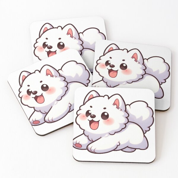 Item preview, Chibi Samoyed Running designed and sold by City0fDreams.