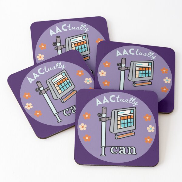Item preview, stickers, AAC Advocate - SLP, SPED, OT, PT designed and sold by slpallday.