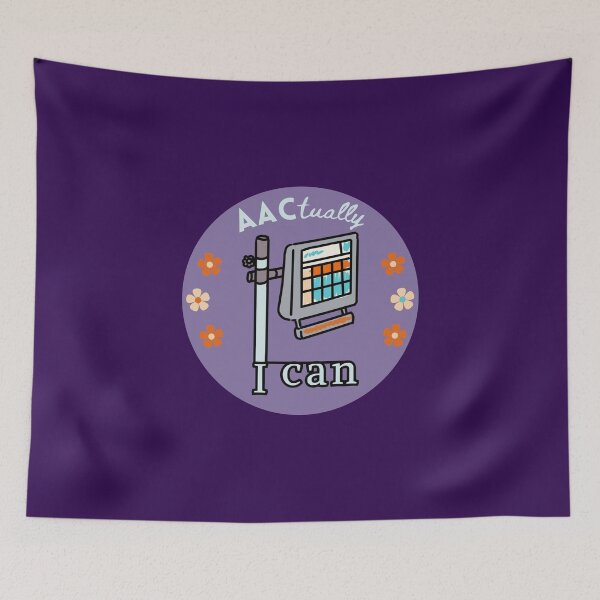 Item preview, stickers, AAC Advocate - SLP, SPED, OT, PT designed and sold by slpallday.