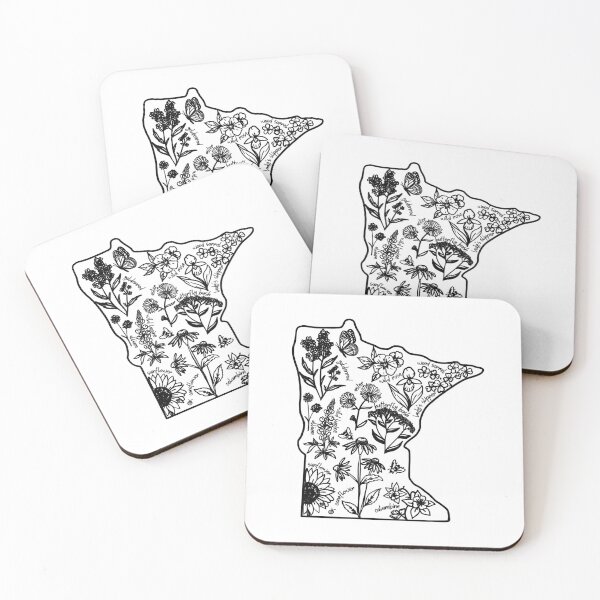 Item preview, Minnesota Wildflowers designed and sold by DesignByRoseCo.