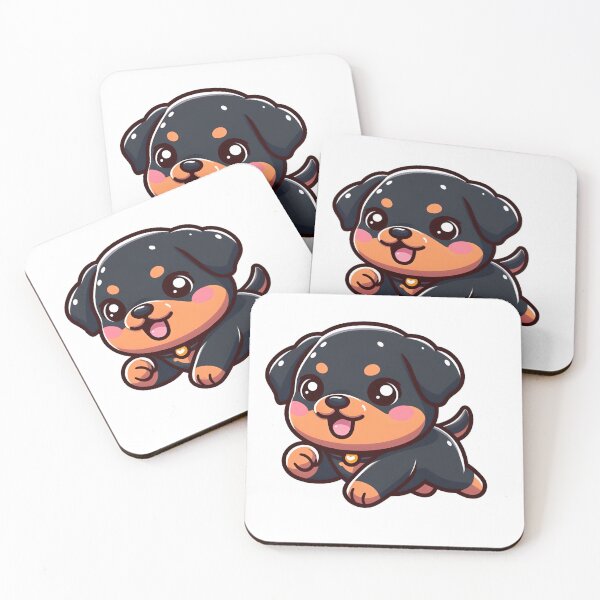 Item preview, Chibi Rottweiler Running designed and sold by City0fDreams.