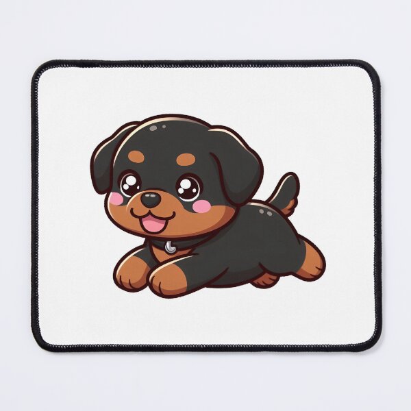 Item preview, Chibi Rottweiler Running designed and sold by City0fDreams.