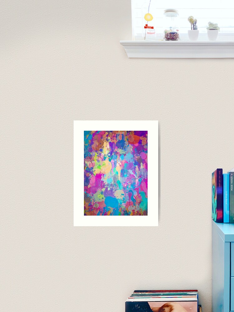 Thumbnail 2 of 3, Art Print, Paint Splash #1 Abstract Art designed and sold by OneDayArt.