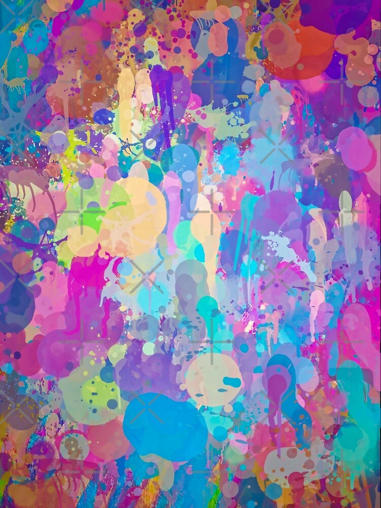 Thumbnail 3 of 3, Art Print, Paint Splash #1 Abstract Art designed and sold by OneDayArt.