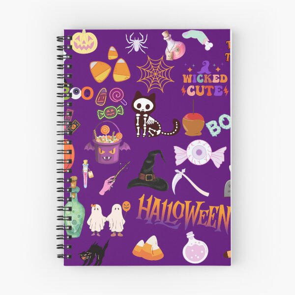 Item preview, Purple Halloween Pattern designed and sold by KCsStudio.
