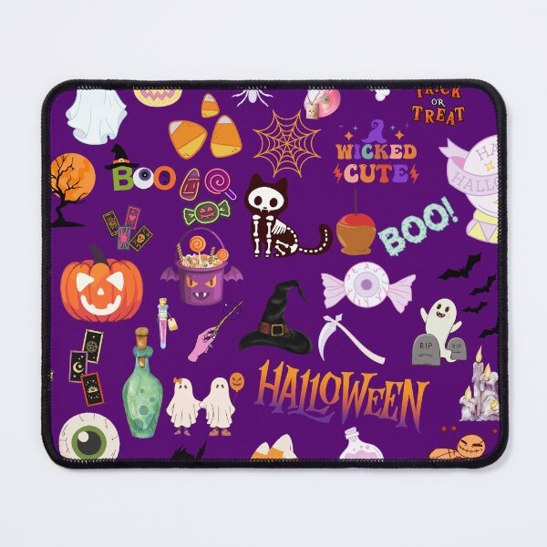Item preview, Purple Halloween Pattern designed and sold by KCsStudio.