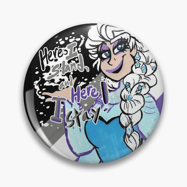 Item preview, Didney Pride - Ace-Queen Elsa designed and sold by KitschyCats.