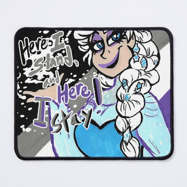 Item preview, Didney Pride - Ace-Queen Elsa designed and sold by KitschyCats.
