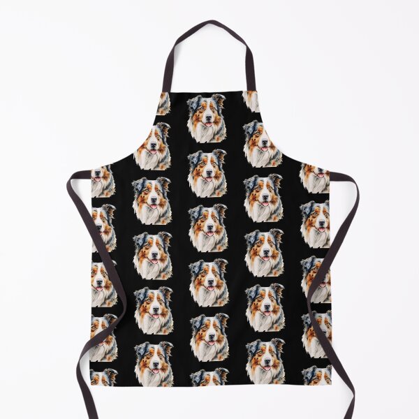 Item preview, Watercolor Australian Shepherd designed and sold by TheAnimalZ00.
