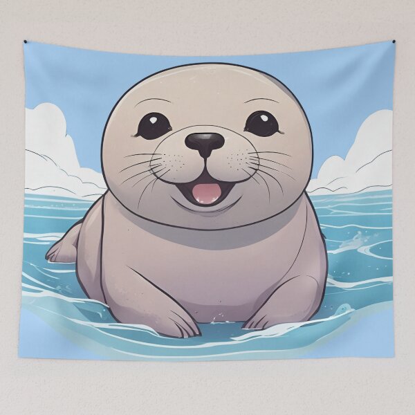 Item preview, Cute Seal designed and sold by pUNKnown.