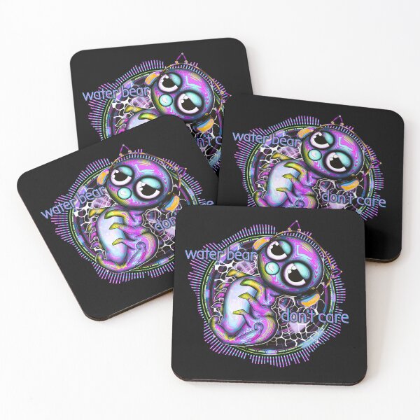 Item preview, Water Bear Don't Care - Pastel Purple designed and sold by Pebbledrops.