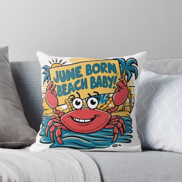 Item preview, June Born Beach Baby Crab designed and sold by liberarthq.